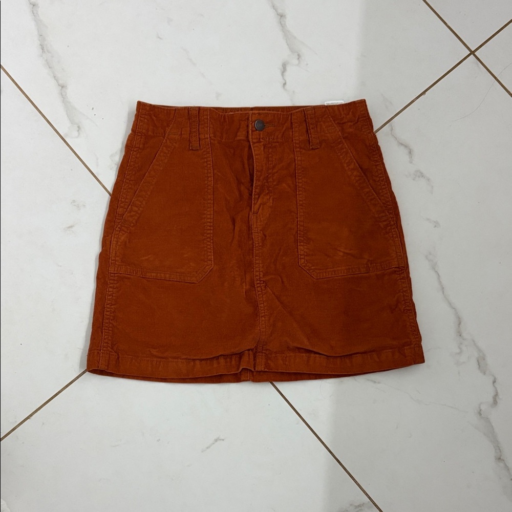 Old Navy Rust Mini Skirt